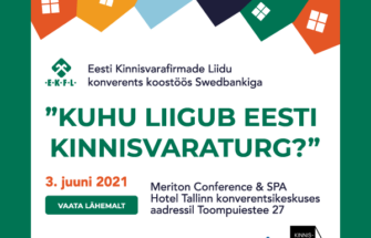 Kutse EKFL konverentsile “Kuhu liigub Eesti kinnisvaraturg?”